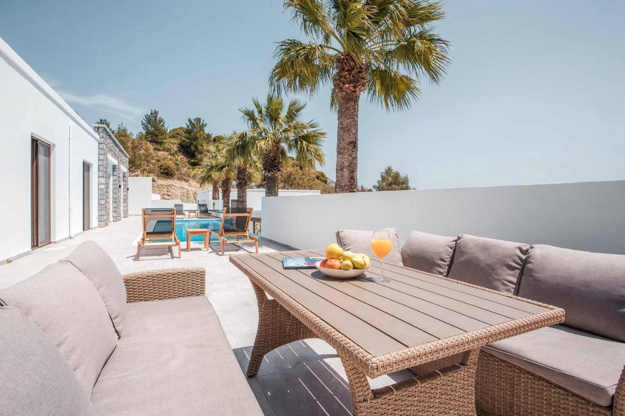Terra Pietra Luxury Villas & Suites Lardos Buitenkant foto