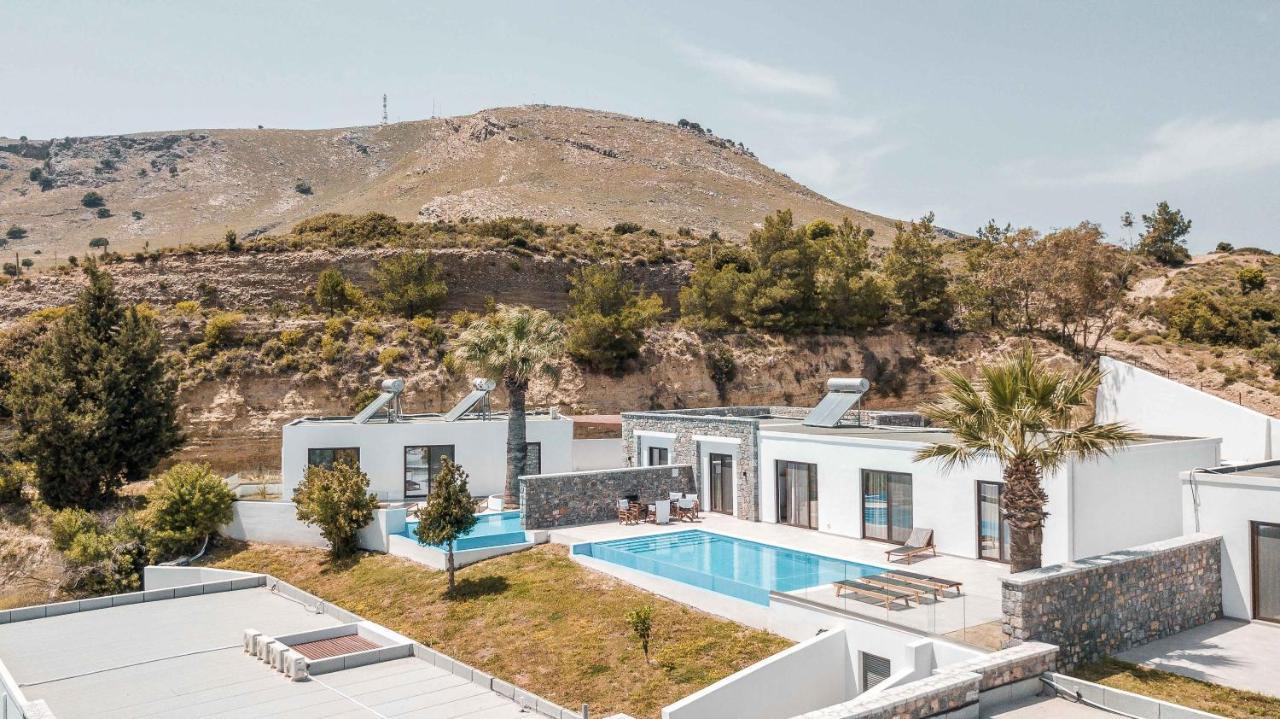 Terra Pietra Luxury Villas & Suites Lardos Buitenkant foto