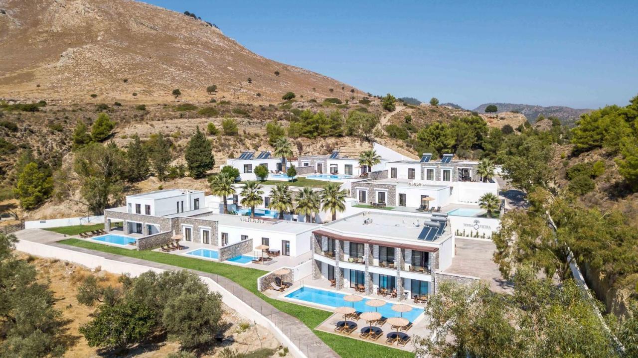 Terra Pietra Luxury Villas & Suites Lardos Buitenkant foto