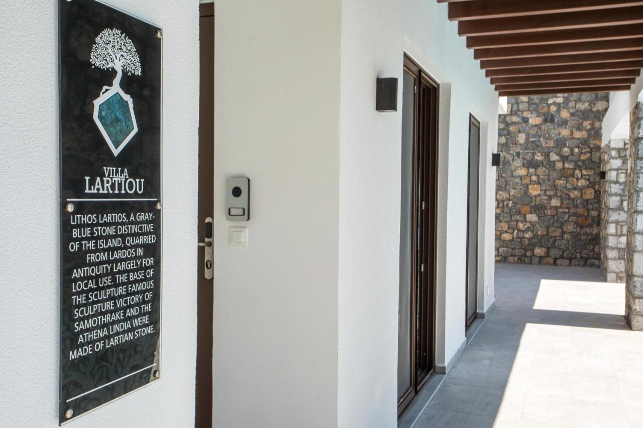 Terra Pietra Luxury Villas & Suites Lardos Buitenkant foto