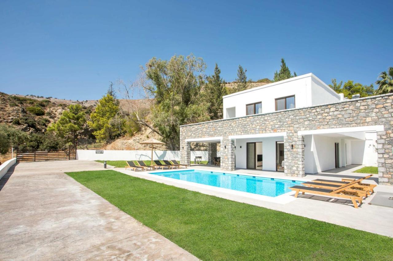 Terra Pietra Luxury Villas & Suites Lardos Buitenkant foto