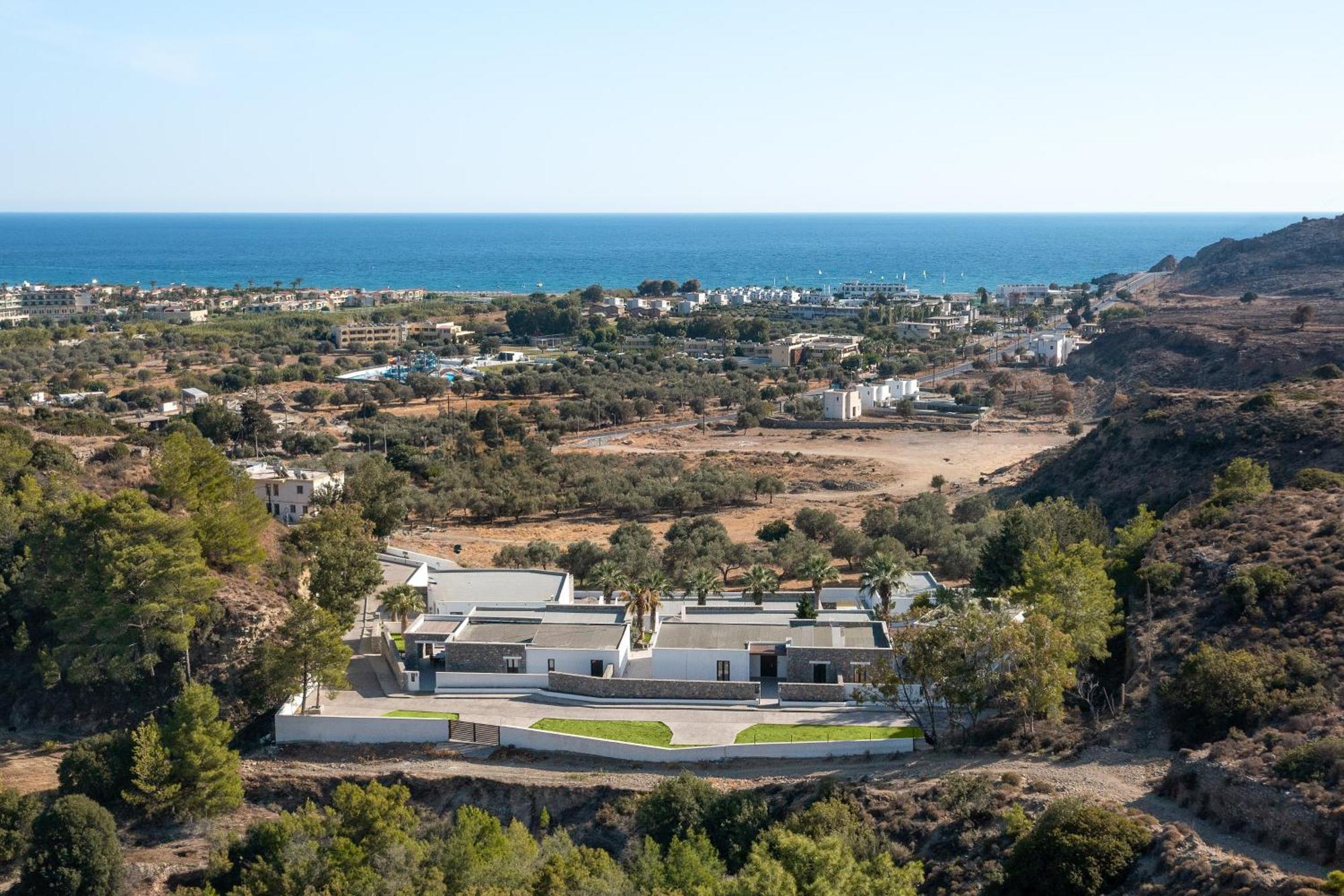 Terra Pietra Luxury Villas & Suites Lardos Buitenkant foto
